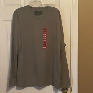 JACHS NEW YORK Long Sleeve Fleece Crew Neck Pull Over Men’s Size X-LARGE NWT